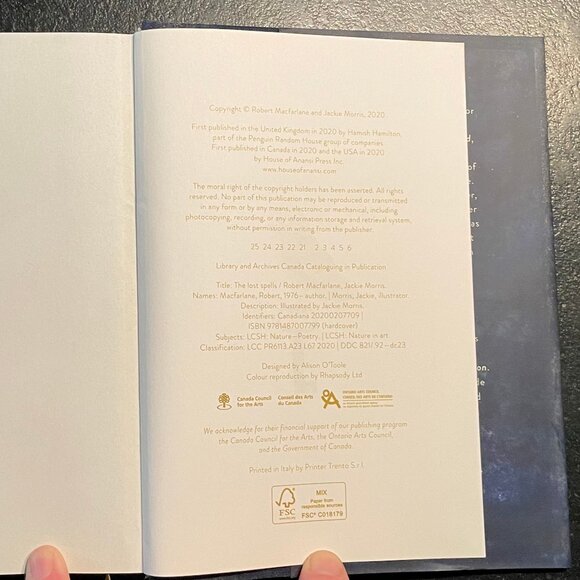 "The Lost Spells," by Robert Macfarlane & Jackie Morris, Hardcover - Picture 6 of 8